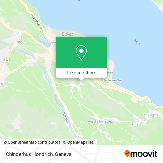 Chinderhus Hondrich map