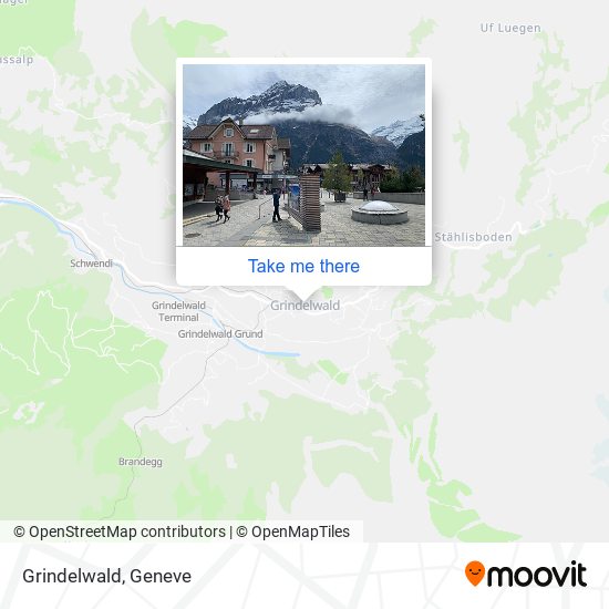 Grindelwald map