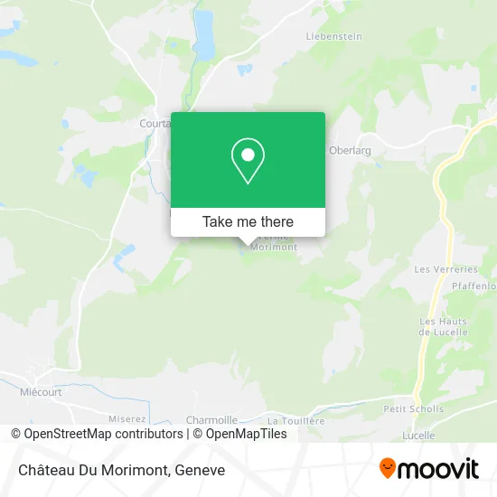 Château Du Morimont map
