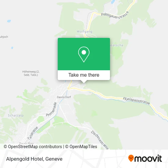 Alpengold Hotel map