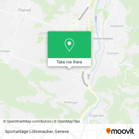 Sportanlage Löhrenacker map