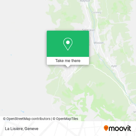 La Lisière map