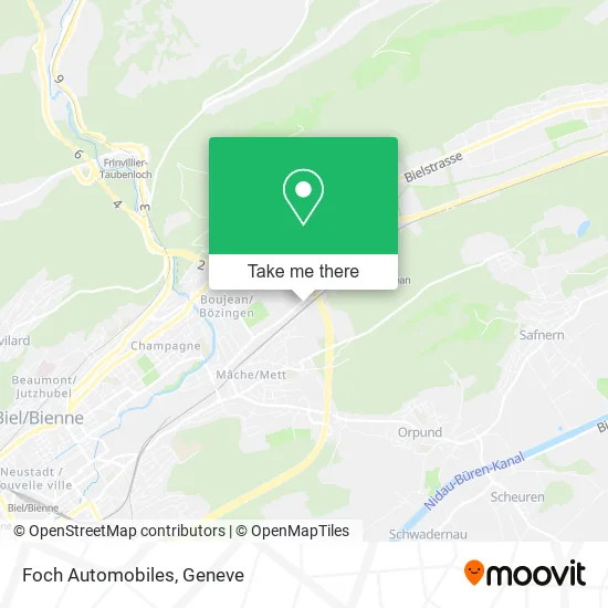Foch Automobiles map