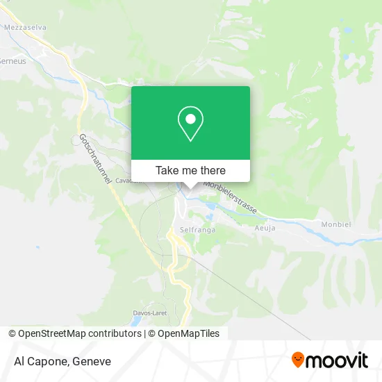 Al Capone map