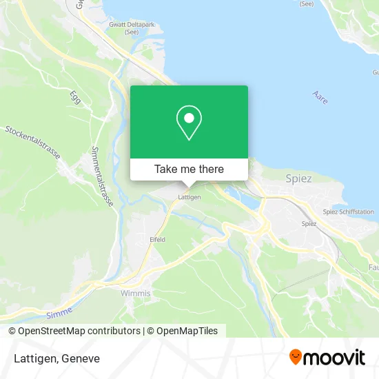 Lattigen map