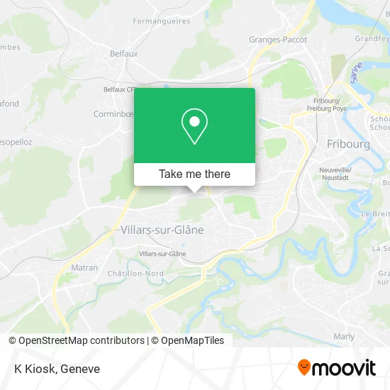 K Kiosk map