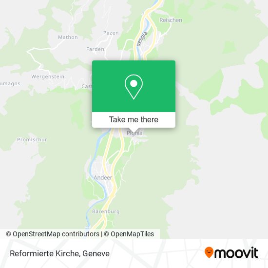 Reformierte Kirche map