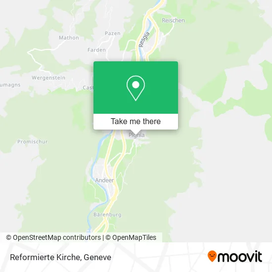 Reformierte Kirche plan