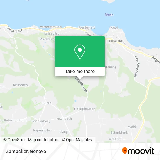 Zäntacker map