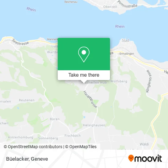 Büelacker map