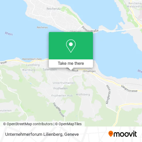 Unternehmerforum Lilienberg map