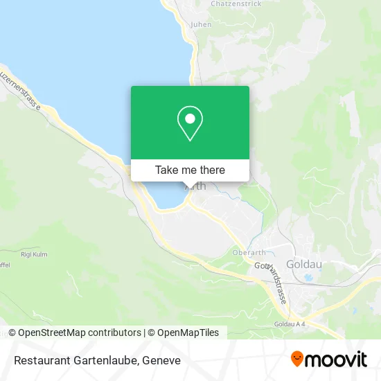 Restaurant Gartenlaube map