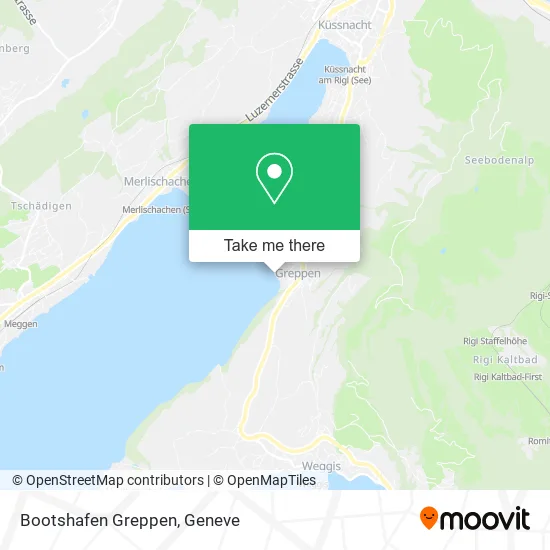 Bootshafen Greppen map