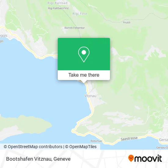 Bootshafen Vitznau map