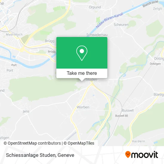 Schiessanlage Studen map