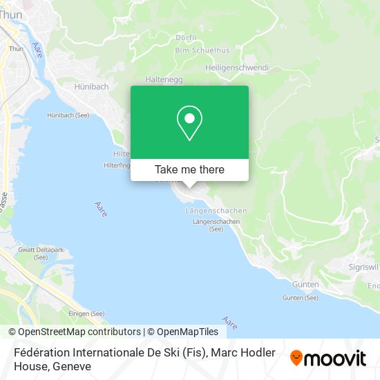Fédération Internationale De Ski (Fis), Marc Hodler House map
