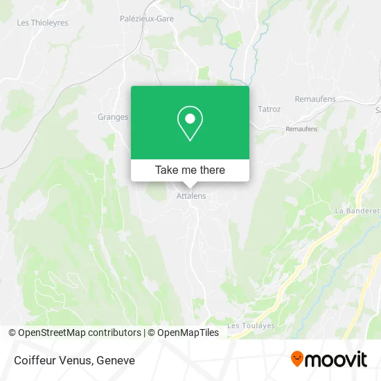 Coiffeur Venus map