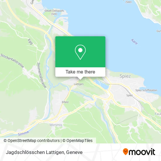 Jagdschlösschen Lattigen plan