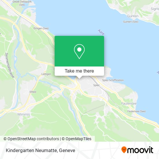 Kindergarten Neumatte map