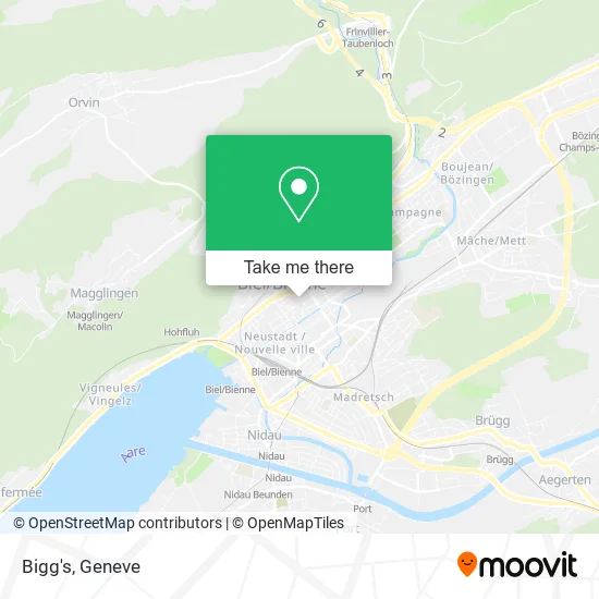 Bigg's map