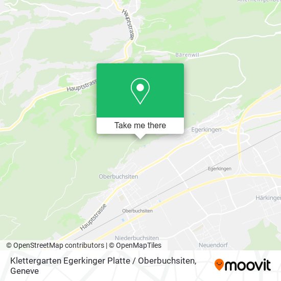 Klettergarten Egerkinger Platte / Oberbuchsiten map