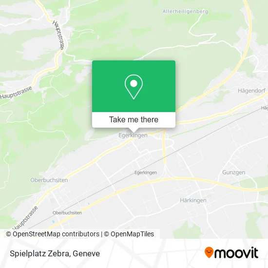 Spielplatz Zebra map