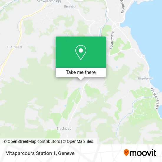 Vitaparcours Station 1 map