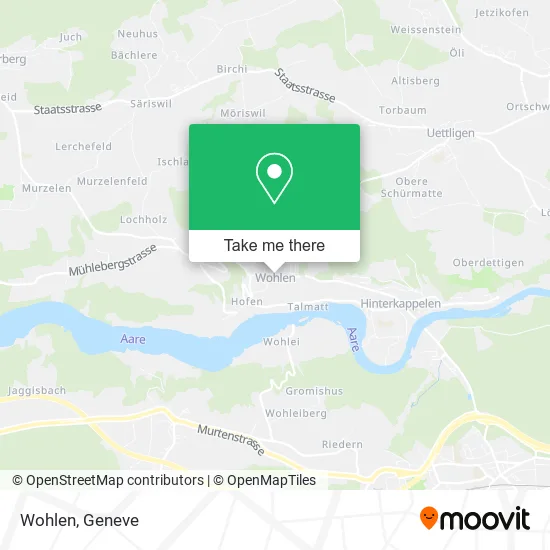 Wohlen map