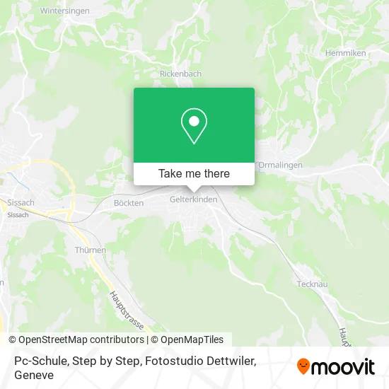 Pc-Schule, Step by Step, Fotostudio Dettwiler map