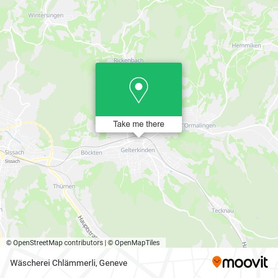 Wäscherei Chlämmerli map