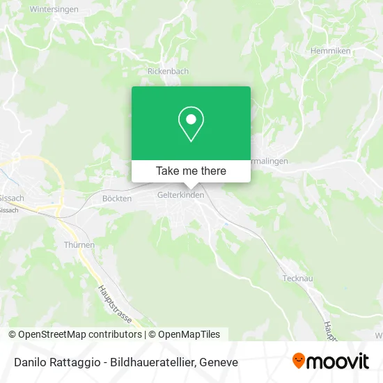 Danilo Rattaggio - Bildhaueratellier map
