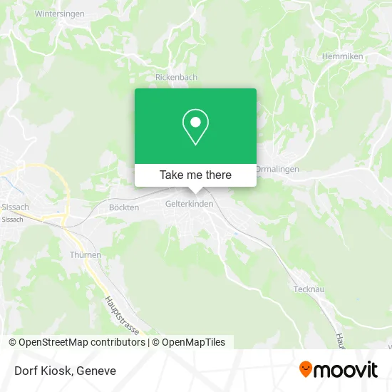 Dorf Kiosk map