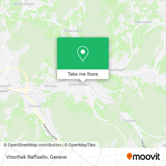 Vinothek Raffaello map
