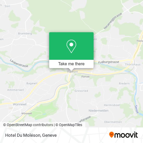 Hotel Du Moléson map