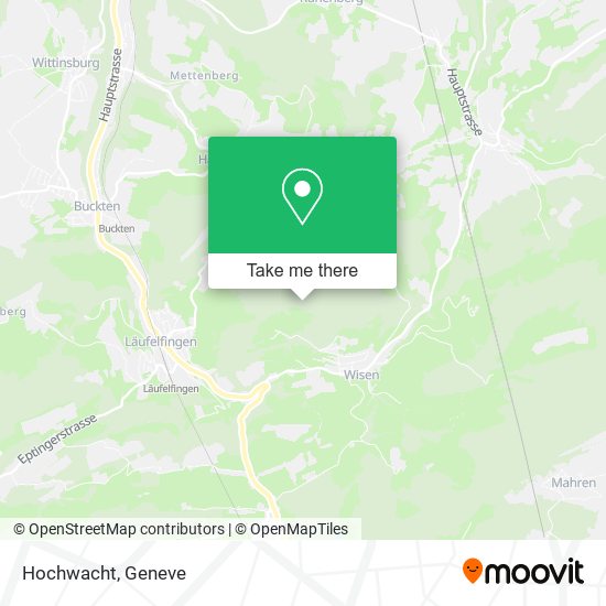 Hochwacht map