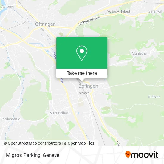 Migros Parking map