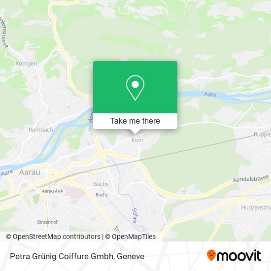 Petra Grünig Coiffure Gmbh map