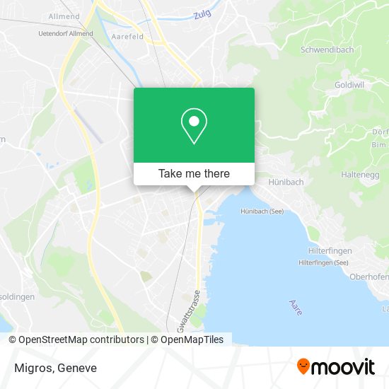 Migros map