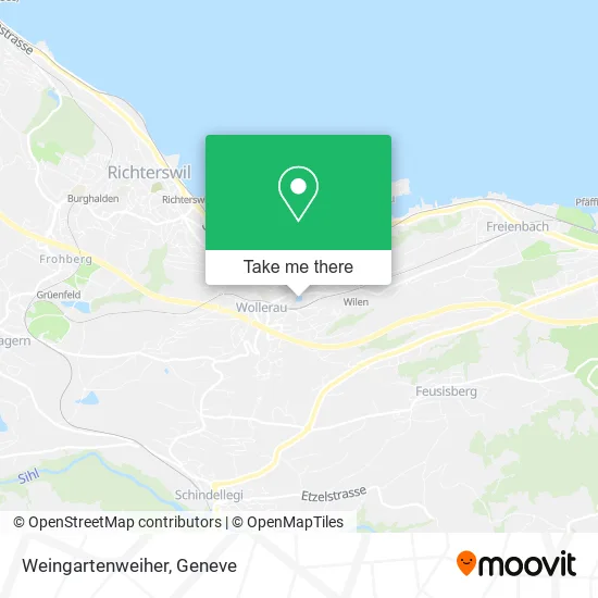 Weingartenweiher map