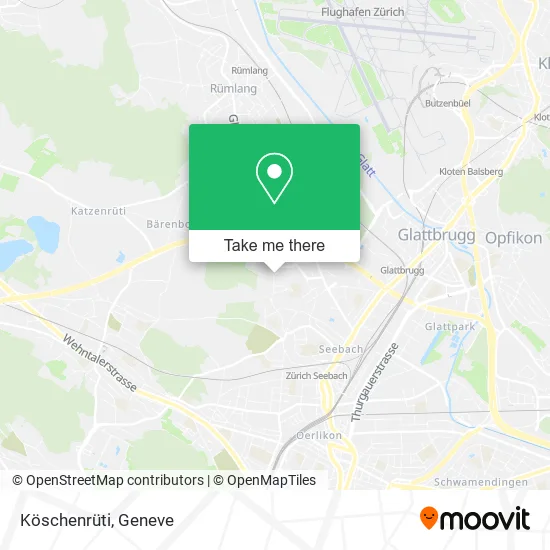 Köschenrüti map