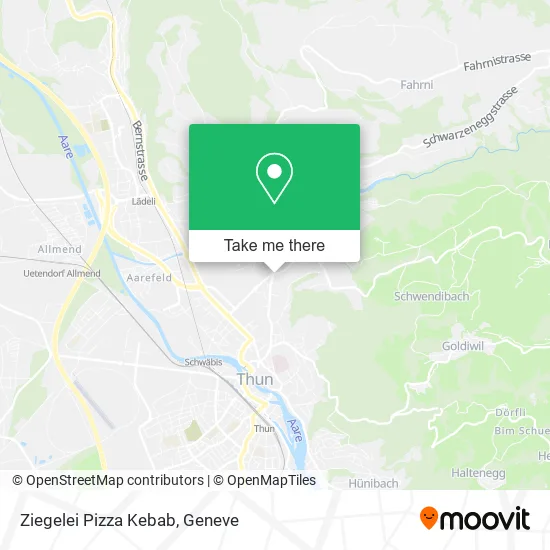 Ziegelei Pizza Kebab map