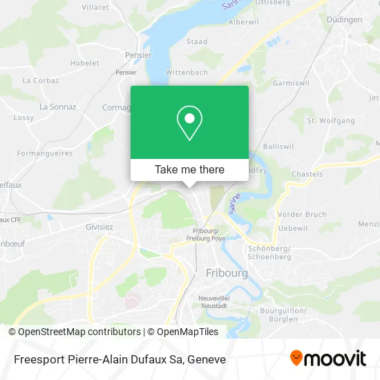 Freesport Pierre-Alain Dufaux Sa map