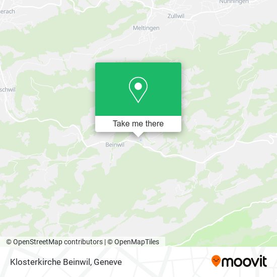 Klosterkirche Beinwil map