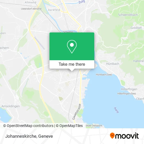 Johanneskirche map