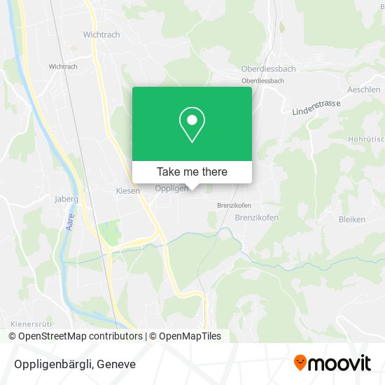 Oppligenbärgli map