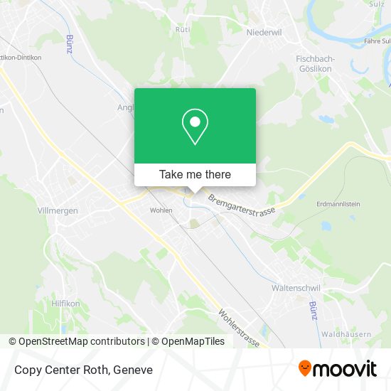 Copy Center Roth map