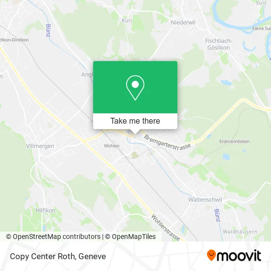 Copy Center Roth map