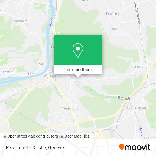 Reformierte Kirche map