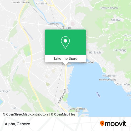 Alpha map