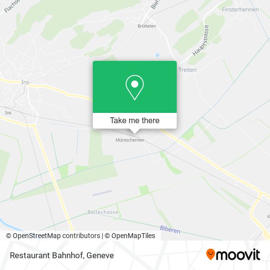 Restaurant Bahnhof map